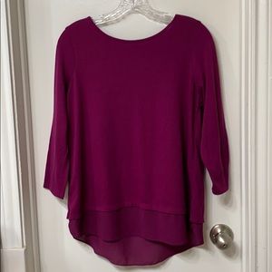 Long sleeve tee material